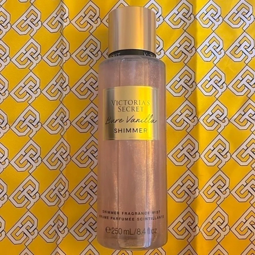 Brand New Victoria's Secret Bare Vanilla Shimmer Body Spray Berry Brulee Lotion